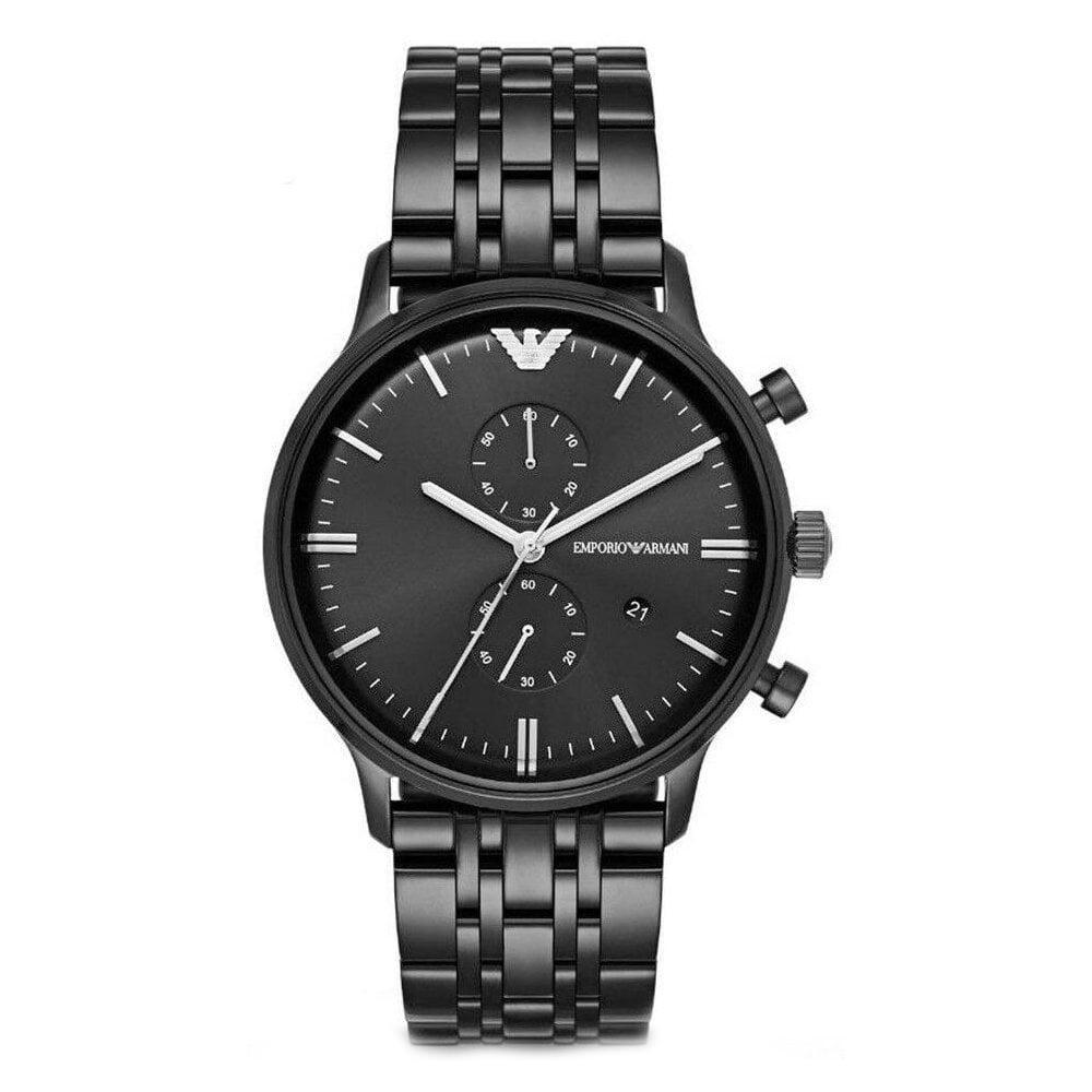 Emporio Armani Ar1934 Men S Black Chronograph Watch