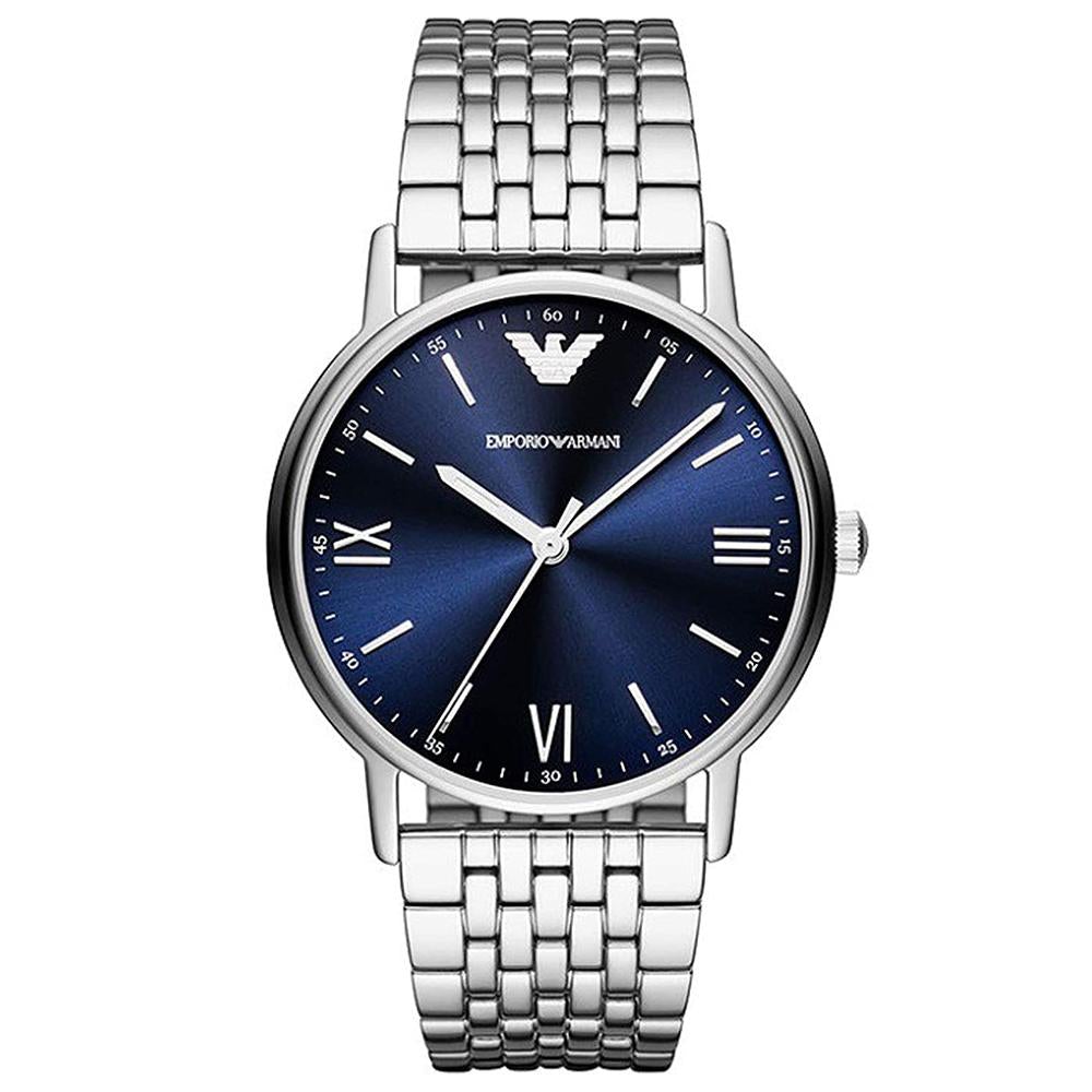 Emporio Armani Ar80010 Men S Navy Blue Watch