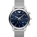 Emporio Armani Ar80038 Men S Luigi Chronograph Blue Watch