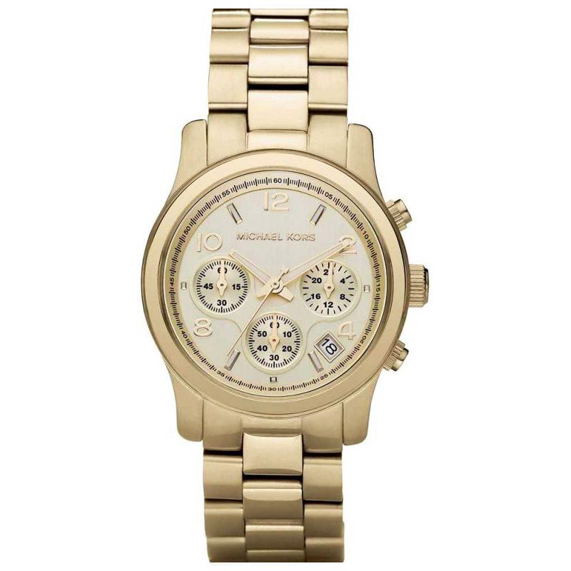 Michael Kors Mk5055 Ladies Runway Gold Watch