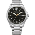 Citizen Eco Drive Watch Men S Black Dial Aw0110 82e