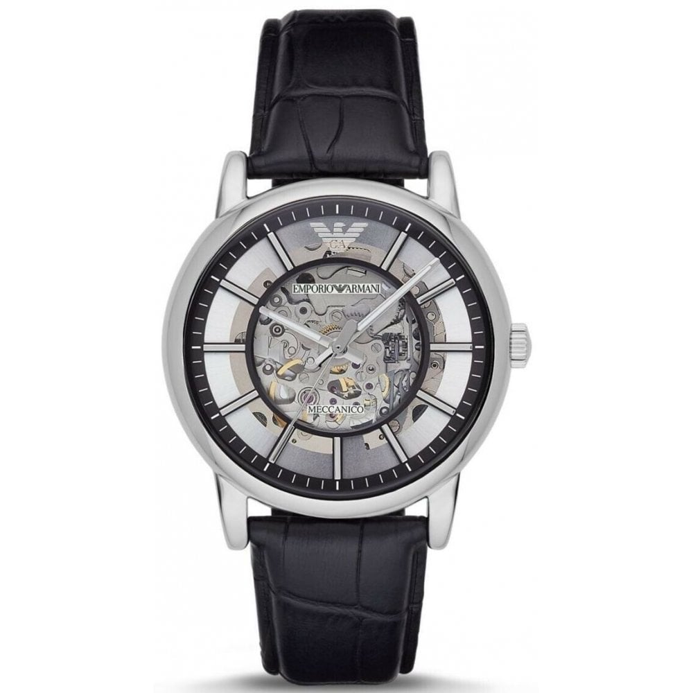 Emporio Armani Mens Meccanico Watch Ar1981