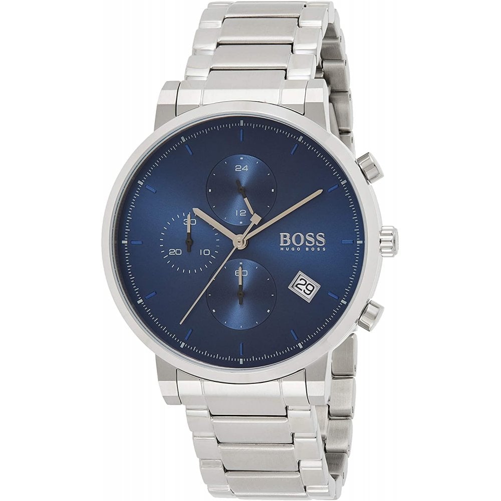 Hugo Boss Men S Chronograph Watch Integrity Blue Hb1513779