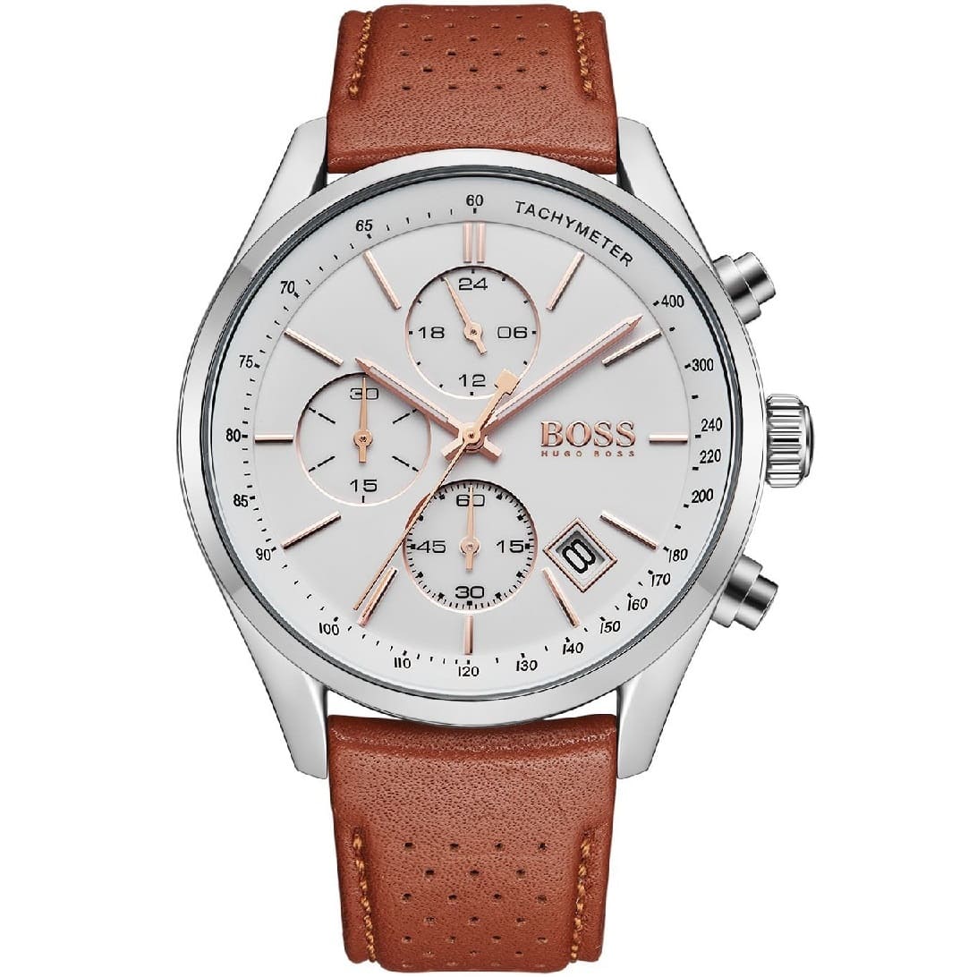 Hugo Boss Watch Chronograph Grand Prix White Hb1513475