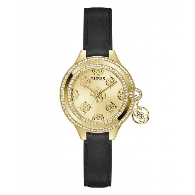 Guess Watches Ladies Charmed Black Watch Gw0684l3