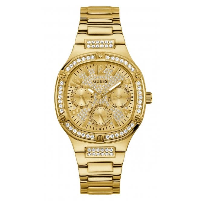 Guess Watches Ladies Duchess Stainless Steel Gold Watch Gw0558l2