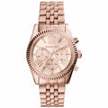 Michael Kors Lexington Ladies Rose Gold Chronograph Watch Mk5569