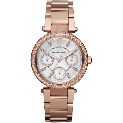 Michael Kors Mk5616 Ladies Mini Parker Rose Gold Stainless Steel Watch