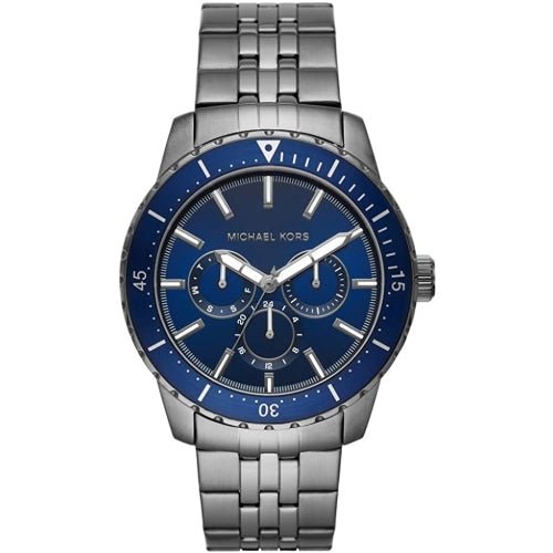 Michael Kors Cunningham Men S Blue Dial Watch Mk7155