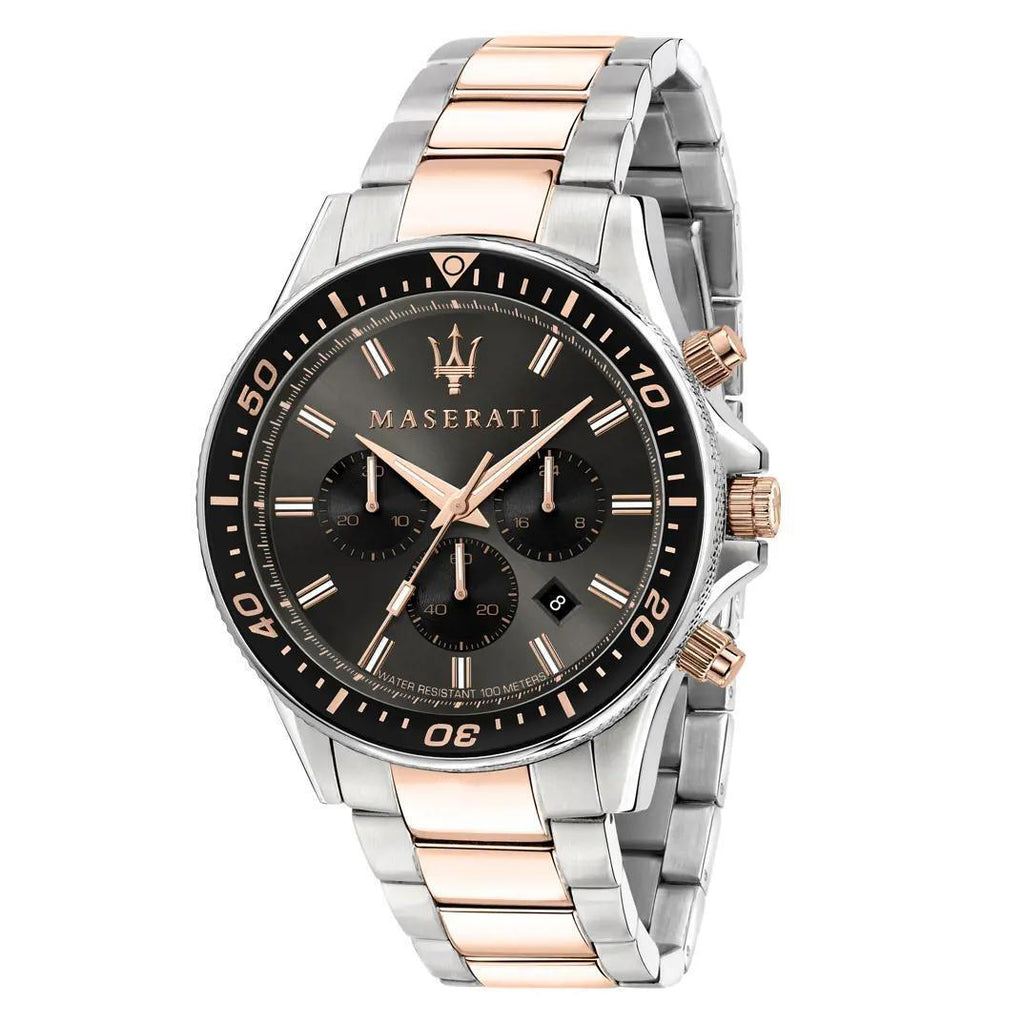 Maserati R8873640002 Sfida Chrono Mens Two Tone Watch