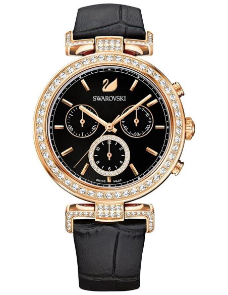 Swarovski Watch Passage Chrono Black 5479239