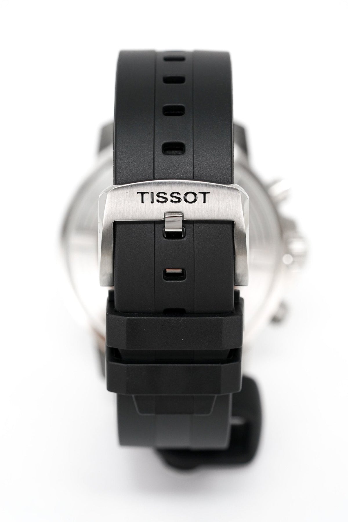 Tissot Chronograph Watch Seastar 1000 Red Rubber T12041742100